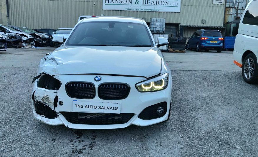 2018 18 BMW 1 SERIES 118i AUTO M SPORT SHADOW EDITION UNRECORDED DAMAGED SALVAGE