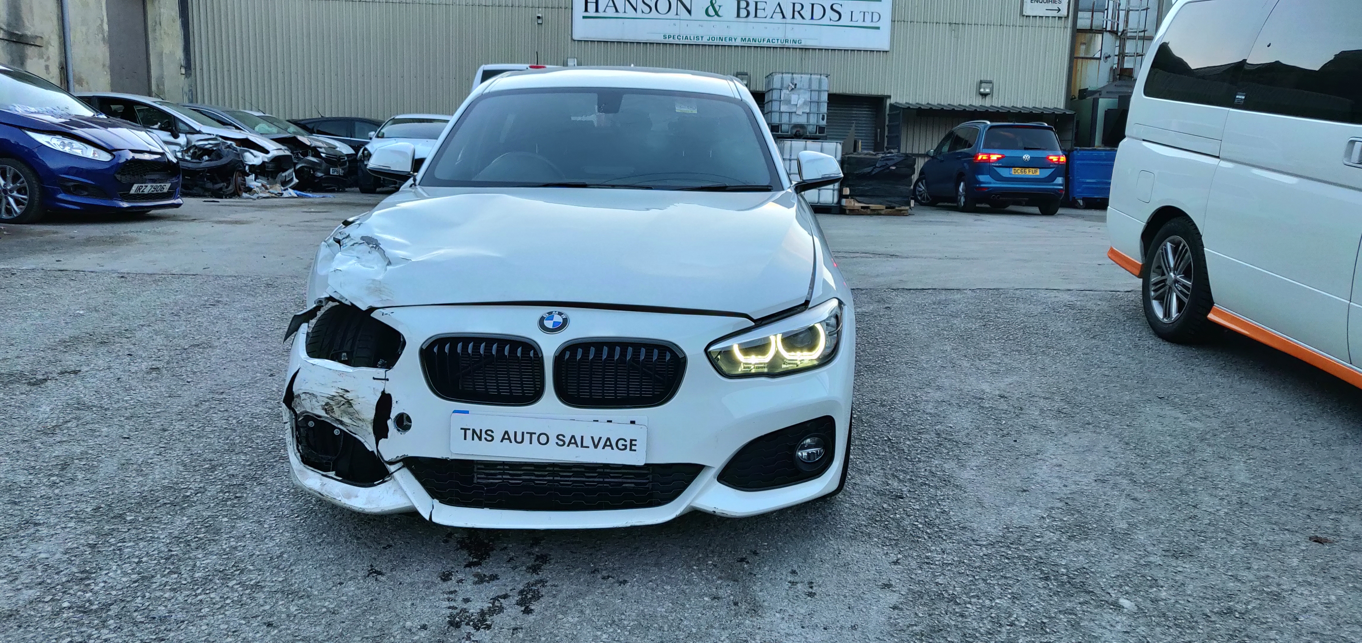 2018 18 BMW 1 SERIES 118i AUTO M SPORT SHADOW EDITION UNRECORDED DAMAGED SALVAGE