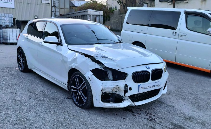 2018 18 BMW 1 SERIES 118i AUTO M SPORT SHADOW EDITION UNRECORDED DAMAGED SALVAGE