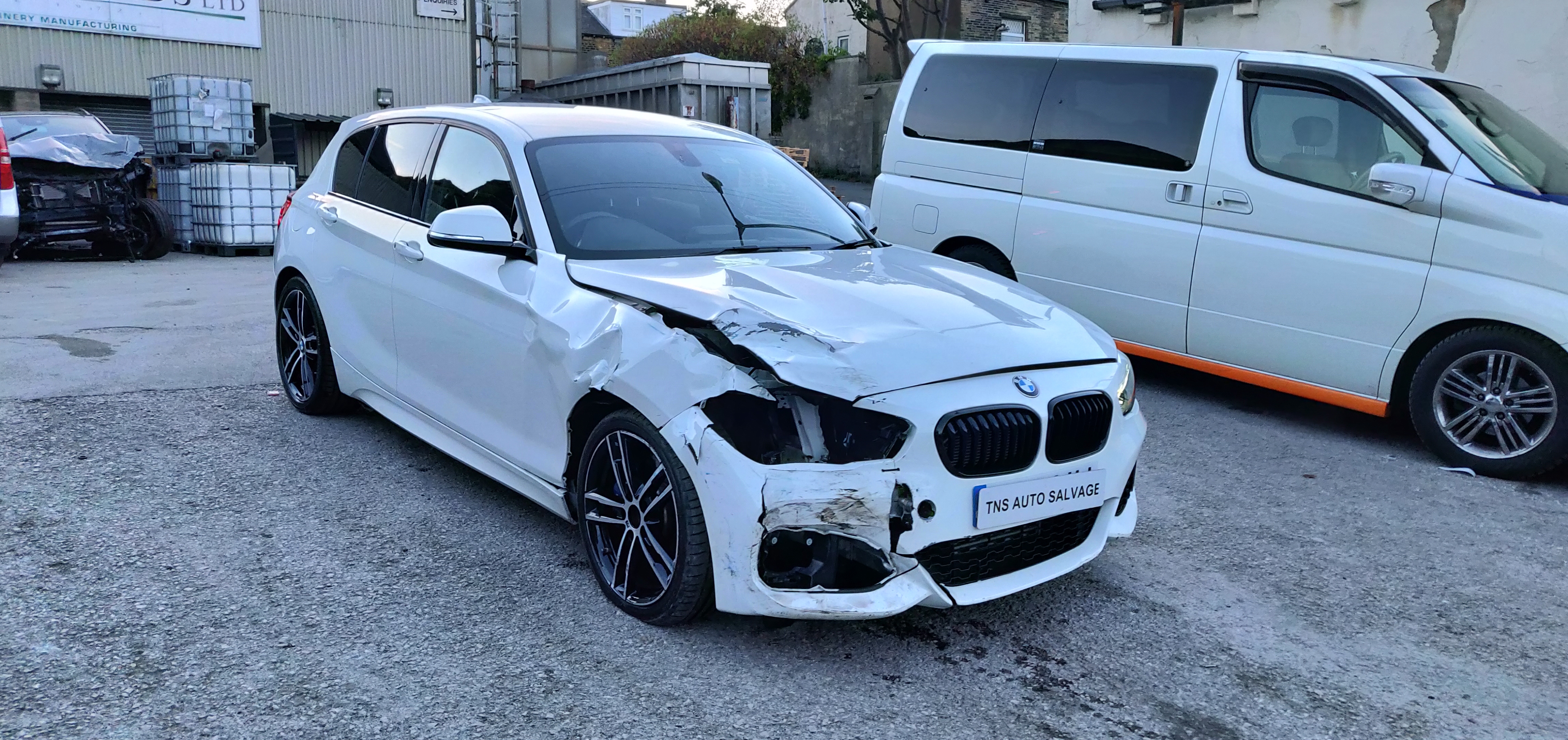 2018 18 BMW 1 SERIES 118i AUTO M SPORT SHADOW EDITION UNRECORDED DAMAGED SALVAGE