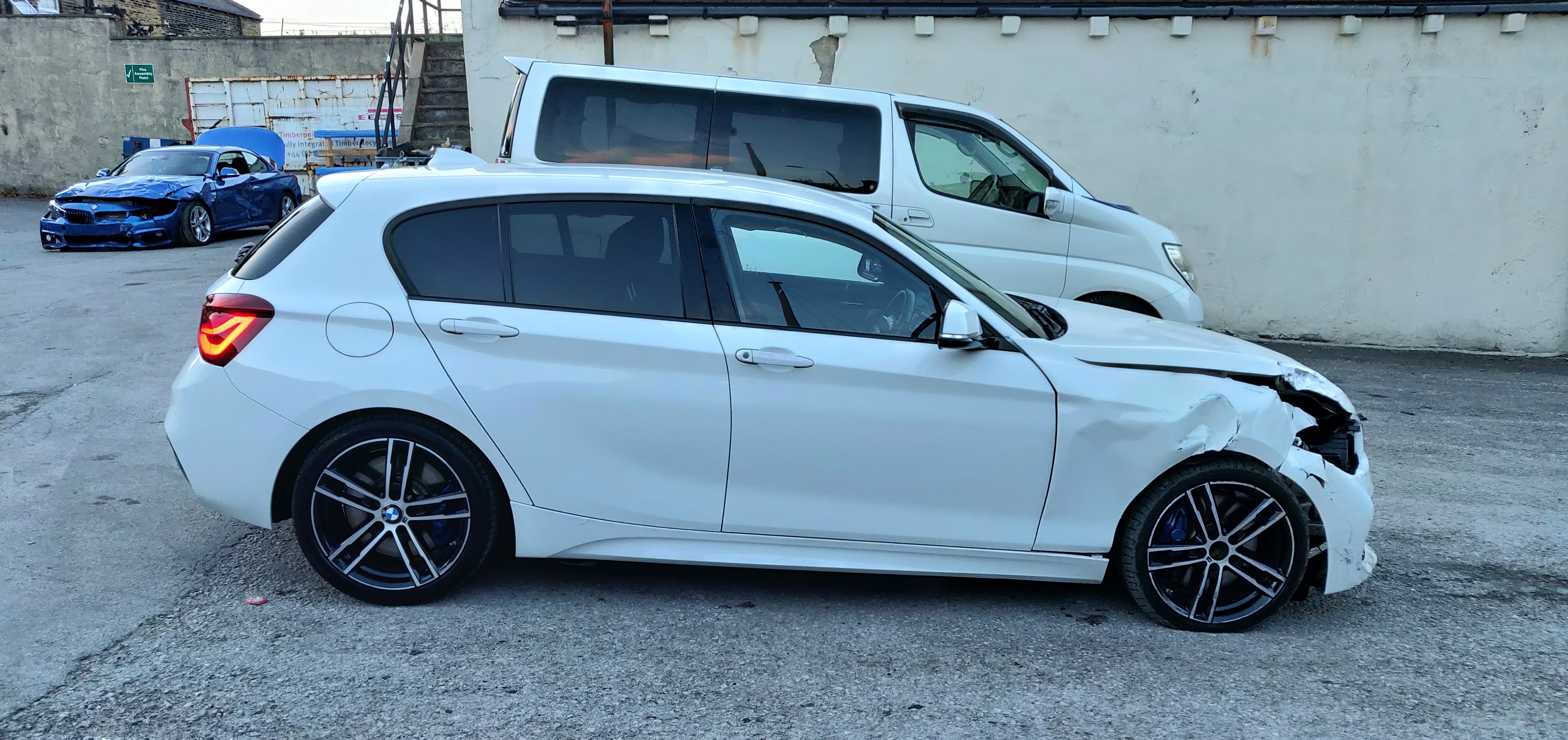 2018 18 BMW 1 SERIES 118i AUTO M SPORT SHADOW EDITION UNRECORDED DAMAGED SALVAGE