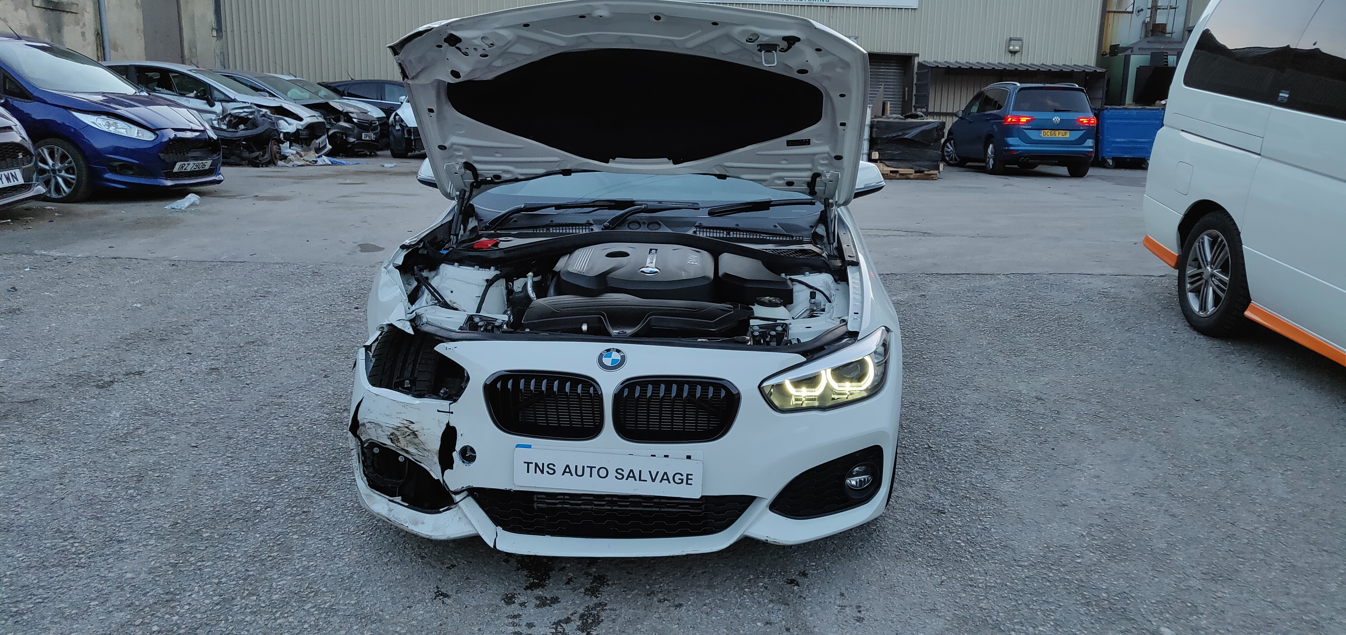 2018 18 BMW 1 SERIES 118i AUTO M SPORT SHADOW EDITION UNRECORDED DAMAGED SALVAGE