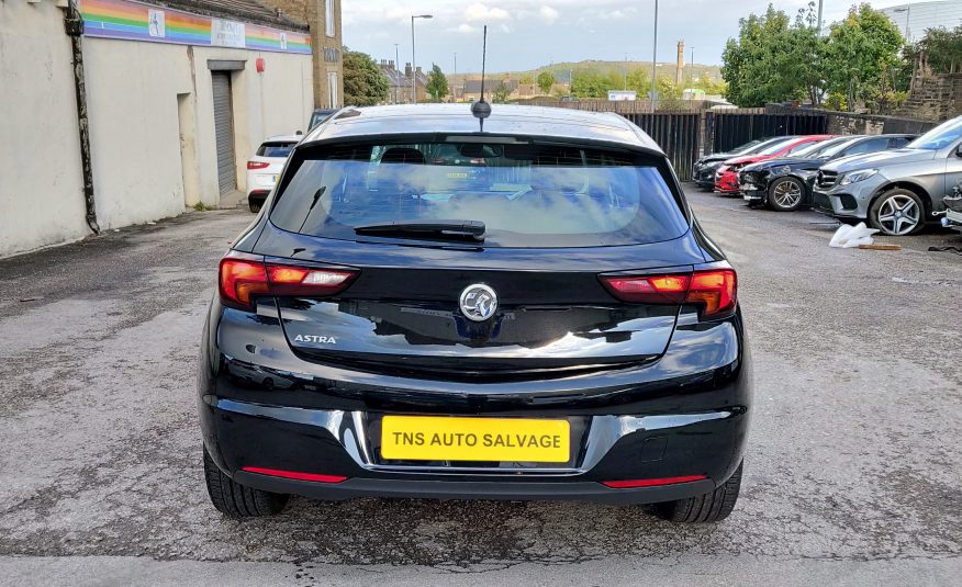 2016 66 VAUXHALL ASTRA 1.4i SRI UNRECORDED DAMAGED SALVAGE