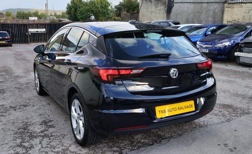 2016 66 VAUXHALL ASTRA 1.4i SRI UNRECORDED DAMAGED SALVAGE