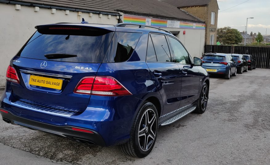 2017 MERCEDES-BENZ GLE 43 AMG PREMIUM 3.0 4 MATIC UNRECORDED NOT DAMAGED SALVAGE