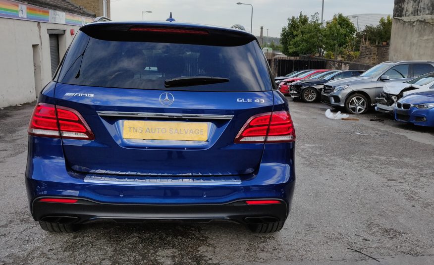 2017 MERCEDES-BENZ GLE 43 AMG PREMIUM 3.0 4 MATIC UNRECORDED NOT DAMAGED SALVAGE