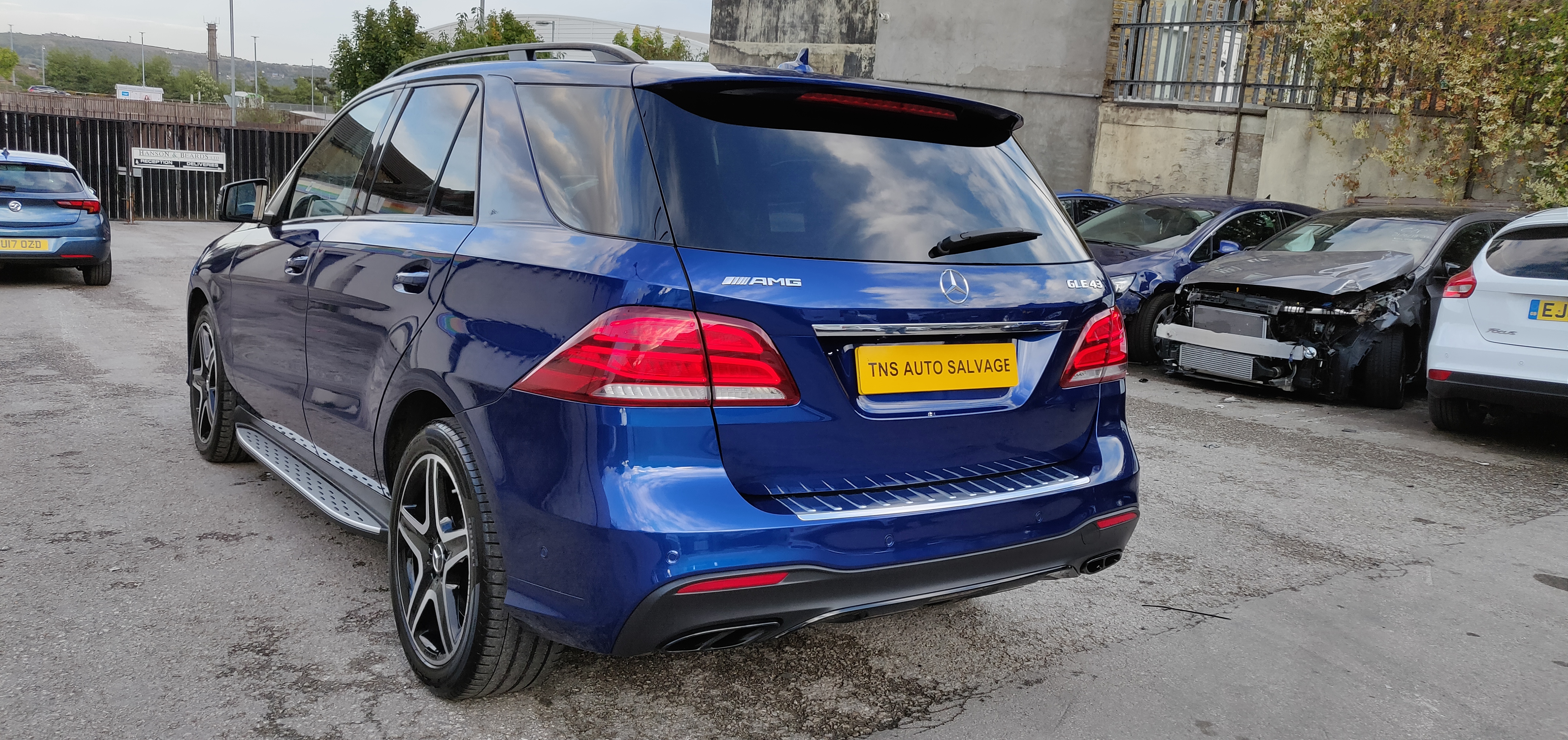 2017 MERCEDES-BENZ GLE 43 AMG PREMIUM 3.0 4 MATIC UNRECORDED NOT DAMAGED SALVAGE