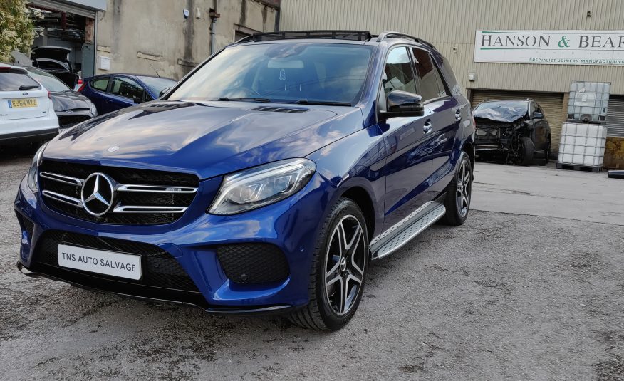 2017 MERCEDES-BENZ GLE 43 AMG PREMIUM 3.0 4 MATIC UNRECORDED NOT DAMAGED SALVAGE