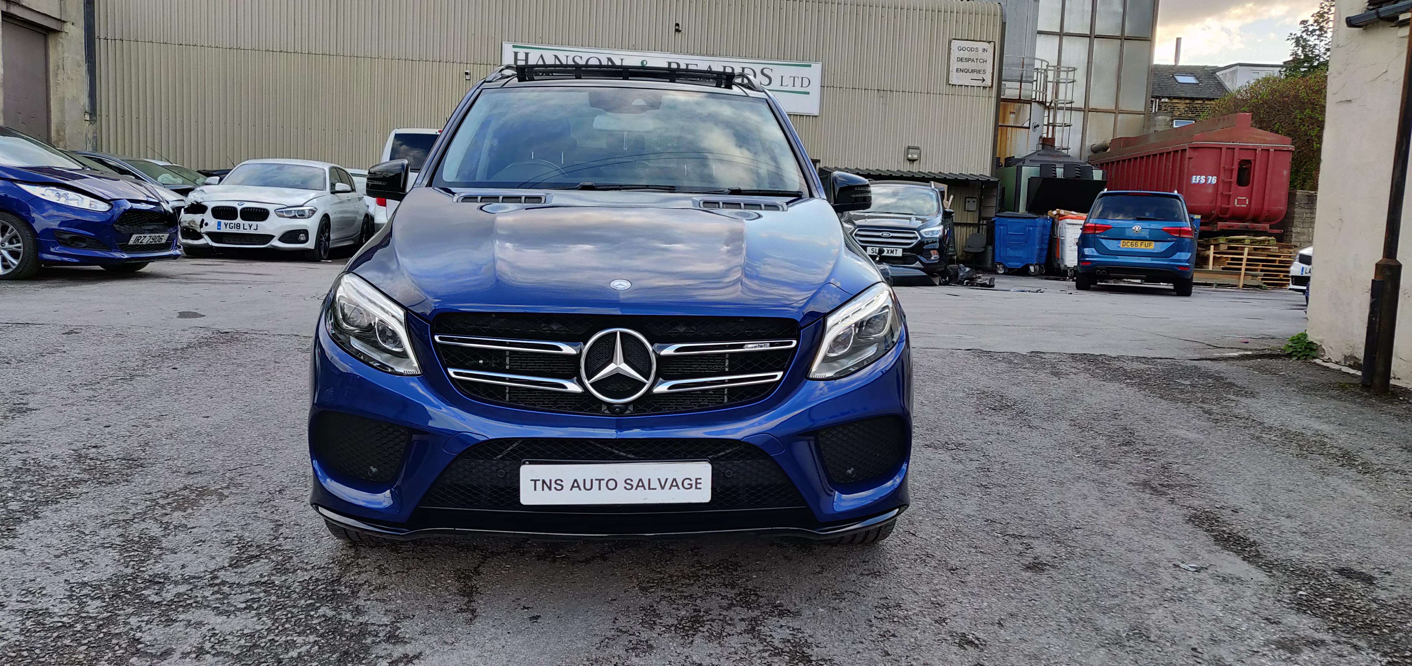 2017 MERCEDES-BENZ GLE 43 AMG PREMIUM 3.0 4 MATIC UNRECORDED NOT DAMAGED SALVAGE