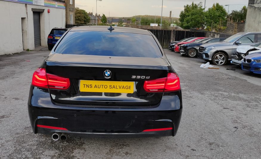 2018 18 BMW 3 SERIES 330D M SPORT AUTO CAT S DAMAGED SALVAGE