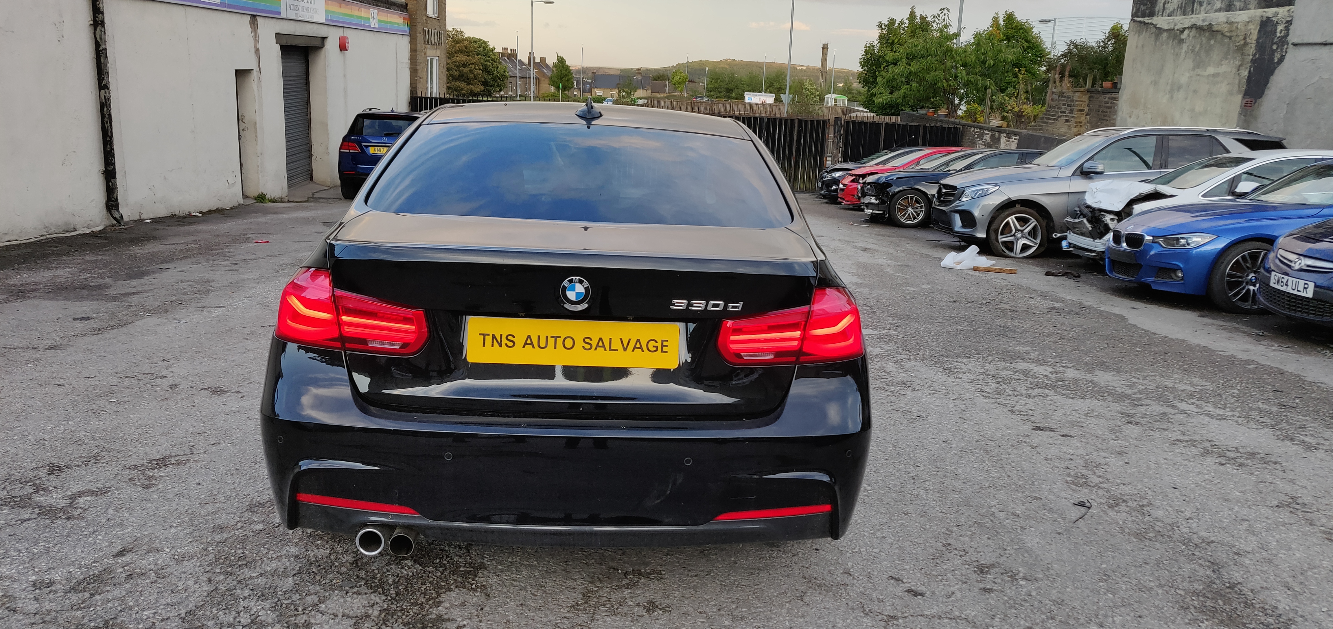 2018 18 BMW 3 SERIES 330D M SPORT AUTO CAT S DAMAGED SALVAGE