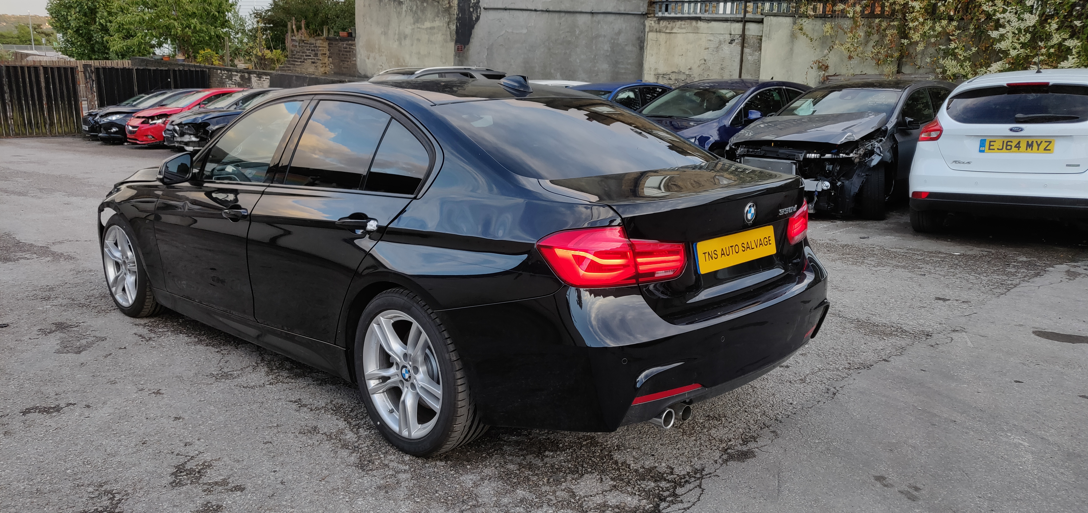 2018 18 BMW 3 SERIES 330D M SPORT AUTO CAT S DAMAGED SALVAGE