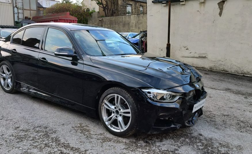 2018 18 BMW 3 SERIES 330D M SPORT AUTO CAT S DAMAGED SALVAGE