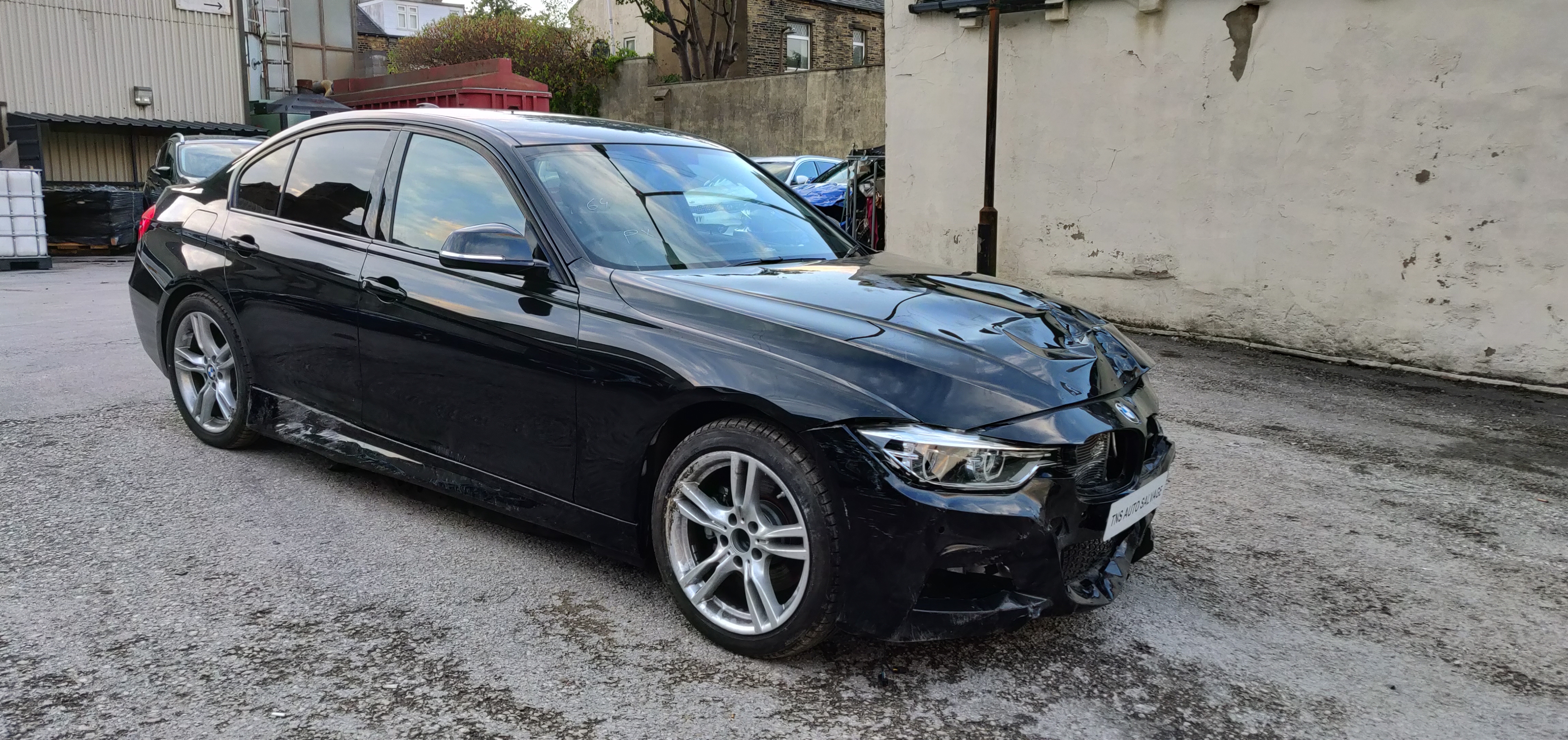 2018 18 BMW 3 SERIES 330D M SPORT AUTO CAT S DAMAGED SALVAGE