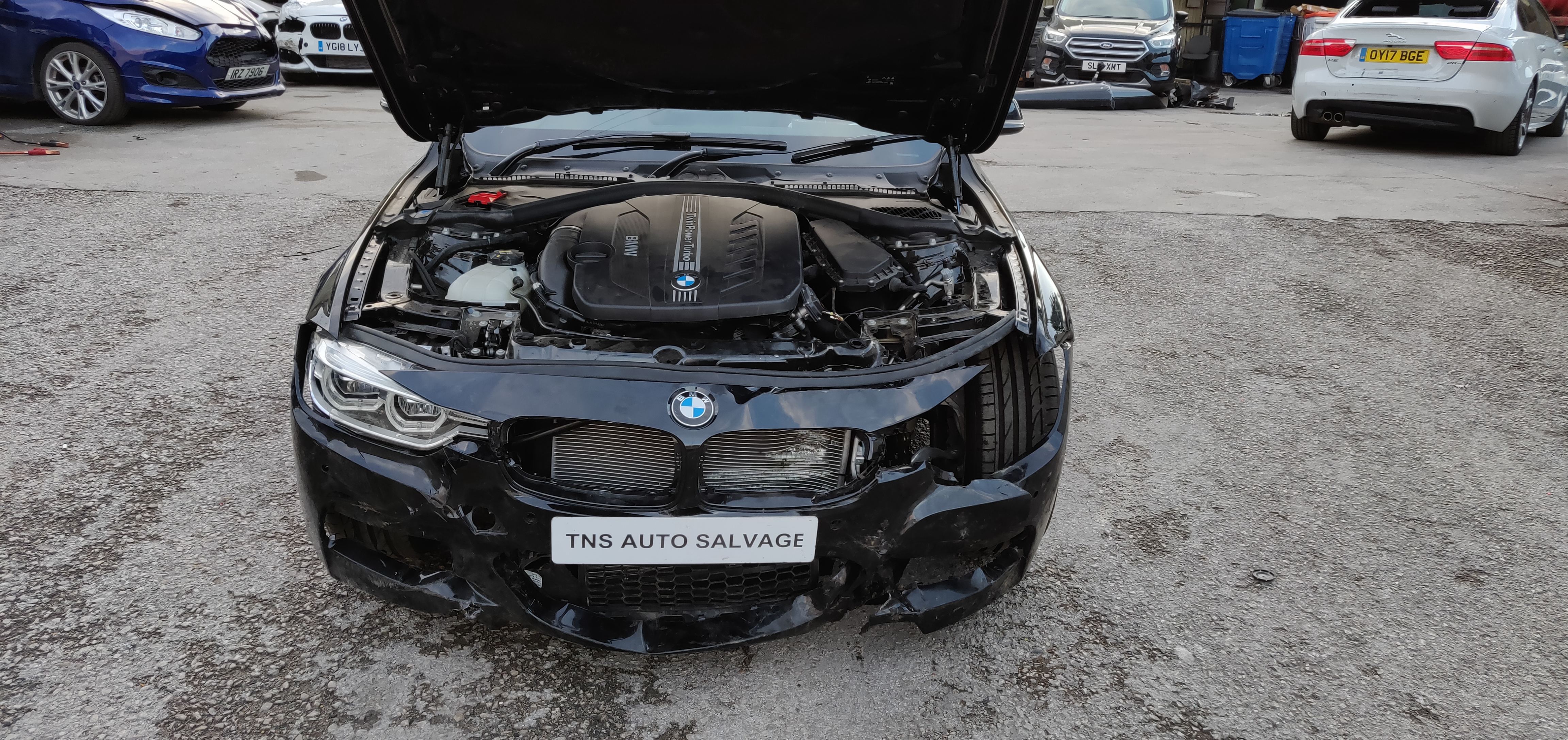 2018 18 BMW 3 SERIES 330D M SPORT AUTO CAT S DAMAGED SALVAGE