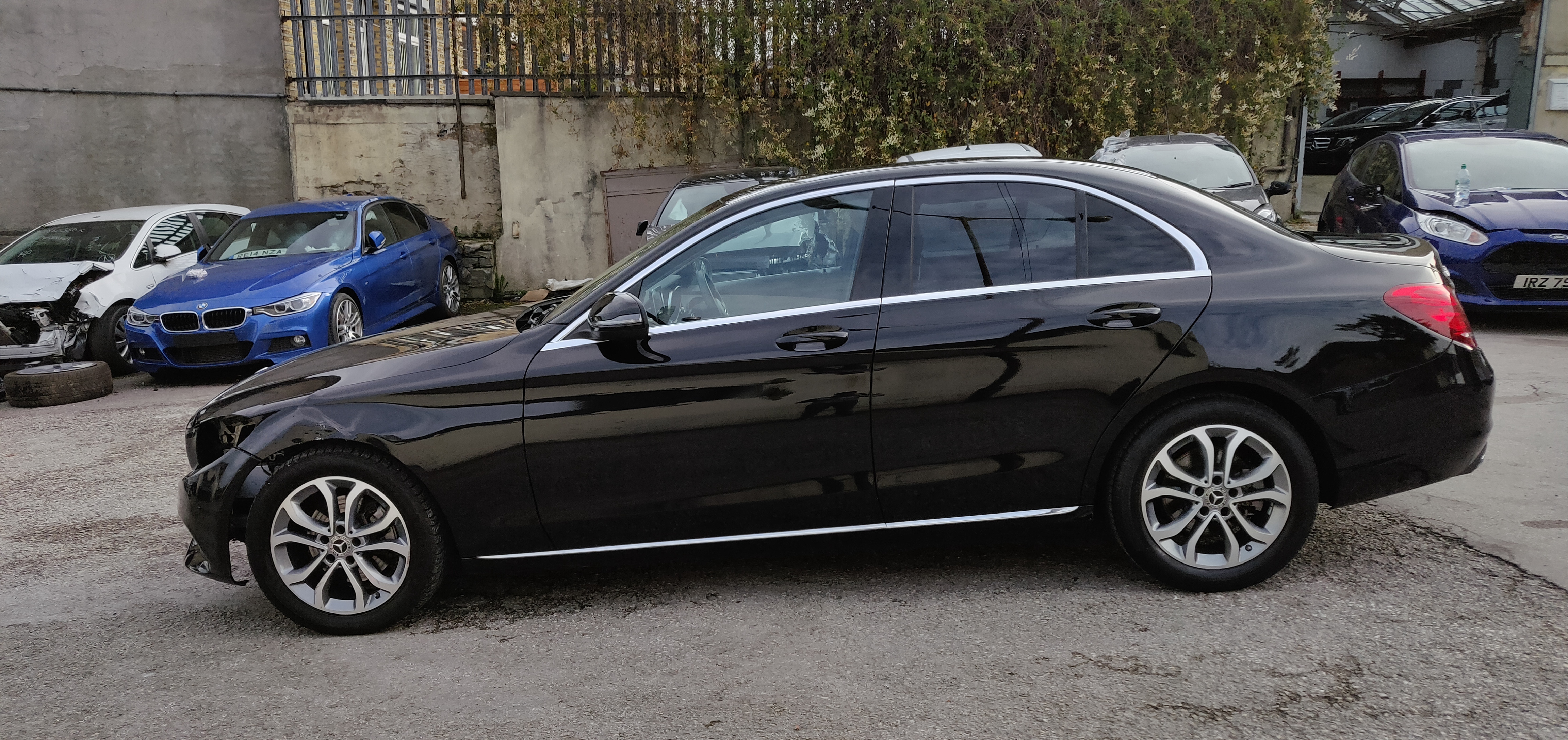 2017 67 MERCEDES-BENZ C CLASS C220D SPORT AUTO UNRECORDED DAMAGED SALVAGE