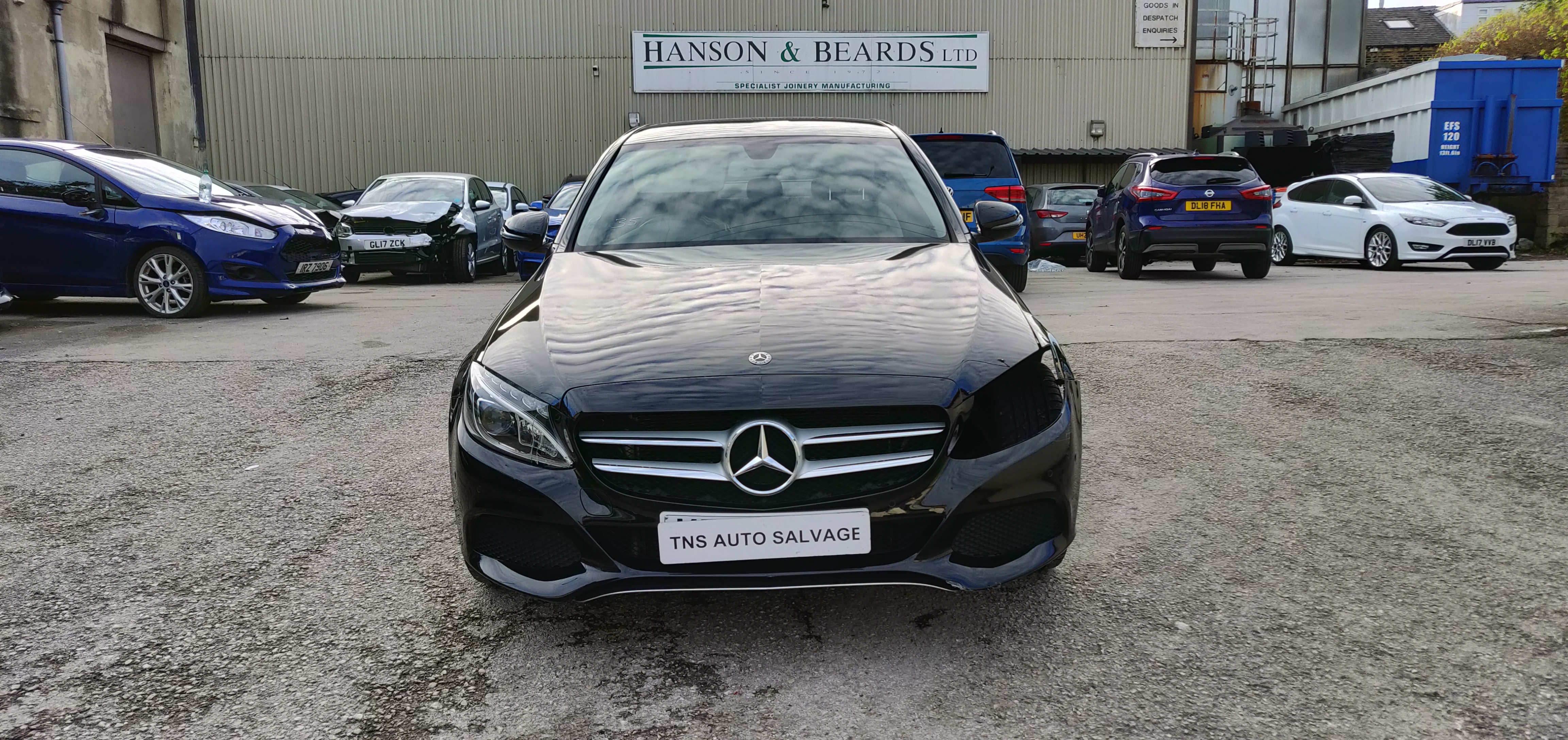 2017 67 MERCEDES-BENZ C CLASS C220D SPORT AUTO UNRECORDED DAMAGED SALVAGE