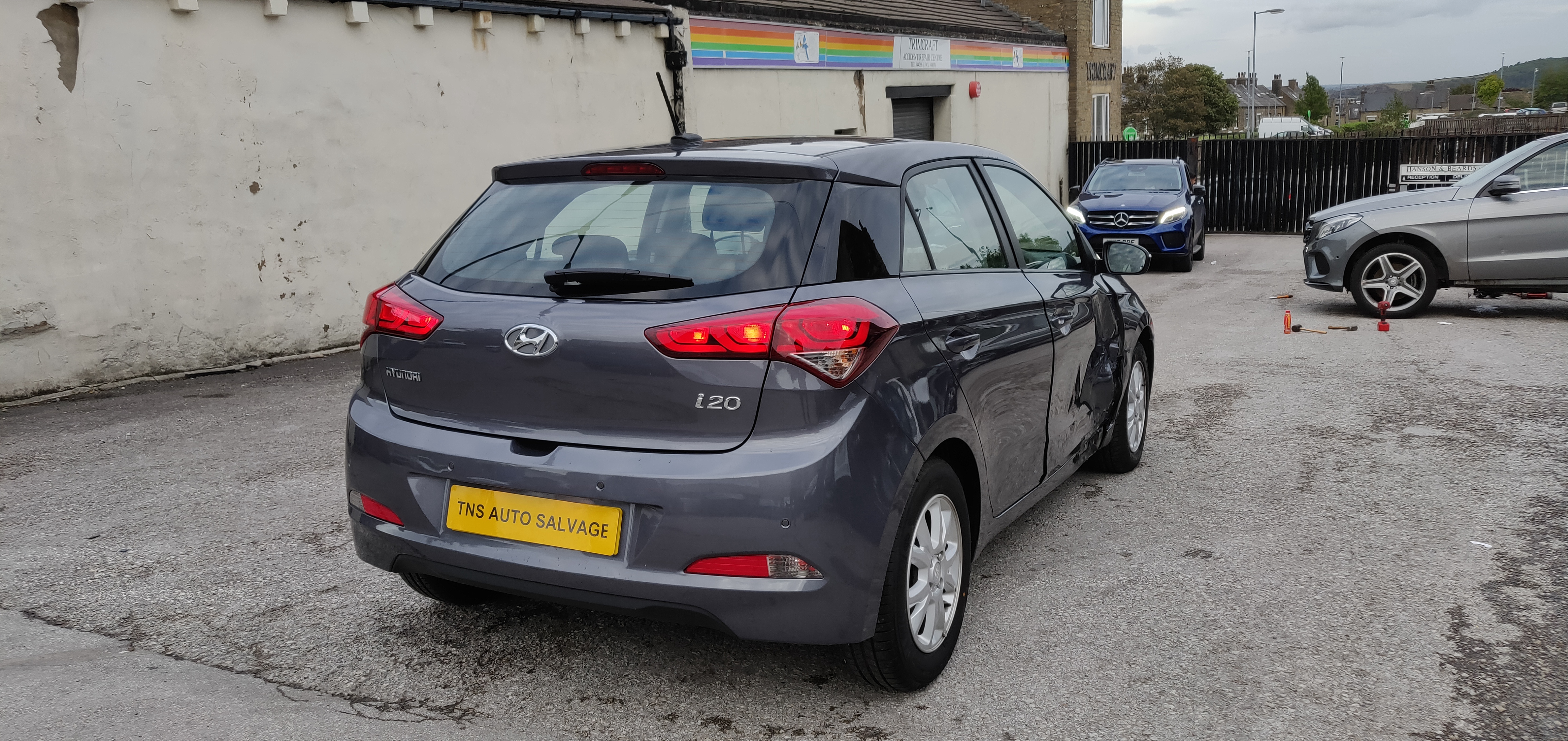 2017 67 HYUNDAI i20 1.2L SE MPI CAT S DAMAGED SALVAGE