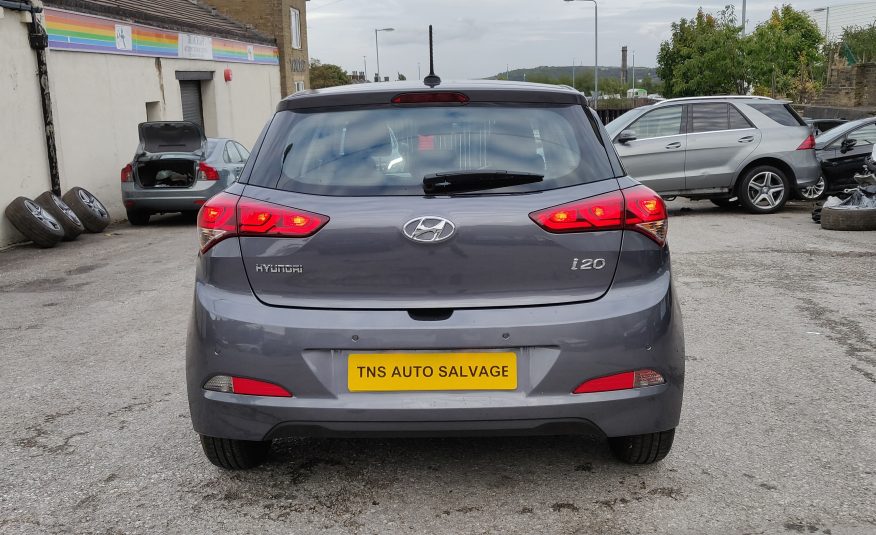 2017 67 HYUNDAI i20 1.2L SE MPI CAT S DAMAGED SALVAGE