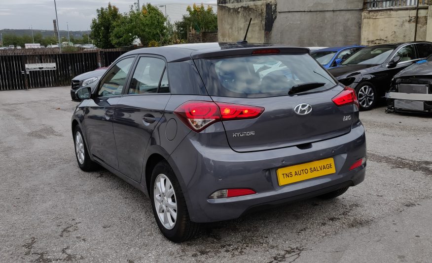 2017 67 HYUNDAI i20 1.2L SE MPI CAT S DAMAGED SALVAGE