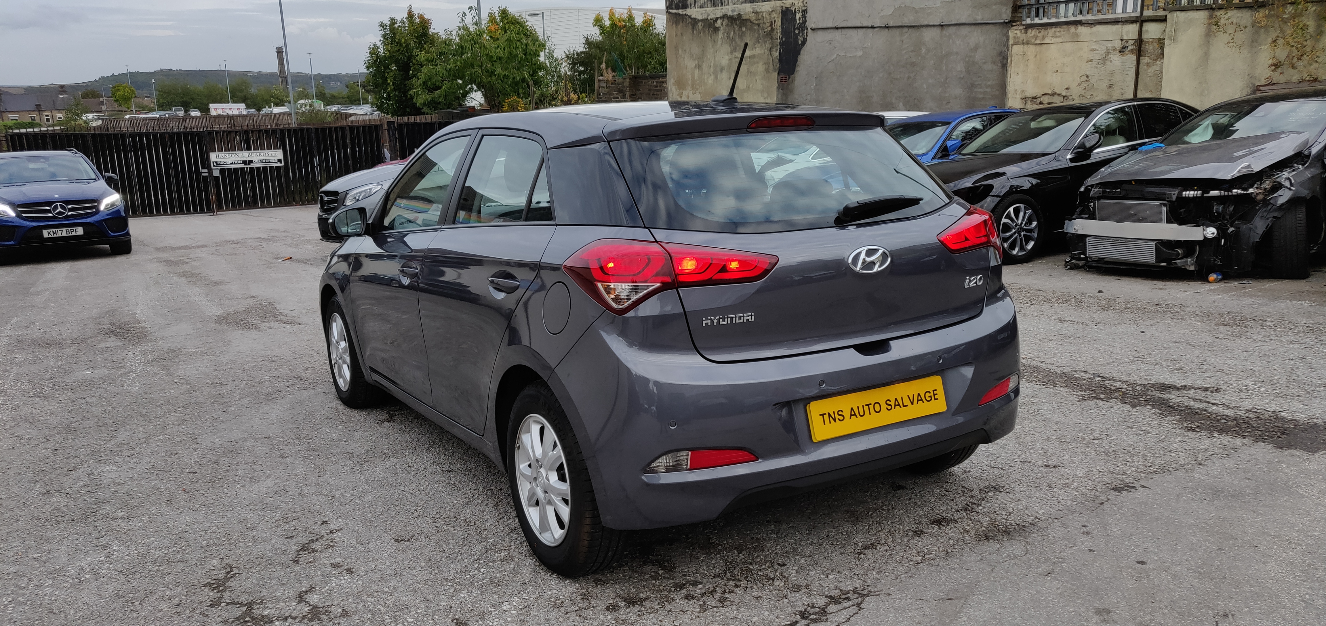 2017 67 HYUNDAI i20 1.2L SE MPI CAT S DAMAGED SALVAGE