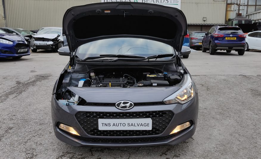 2017 67 HYUNDAI i20 1.2L SE MPI CAT S DAMAGED SALVAGE