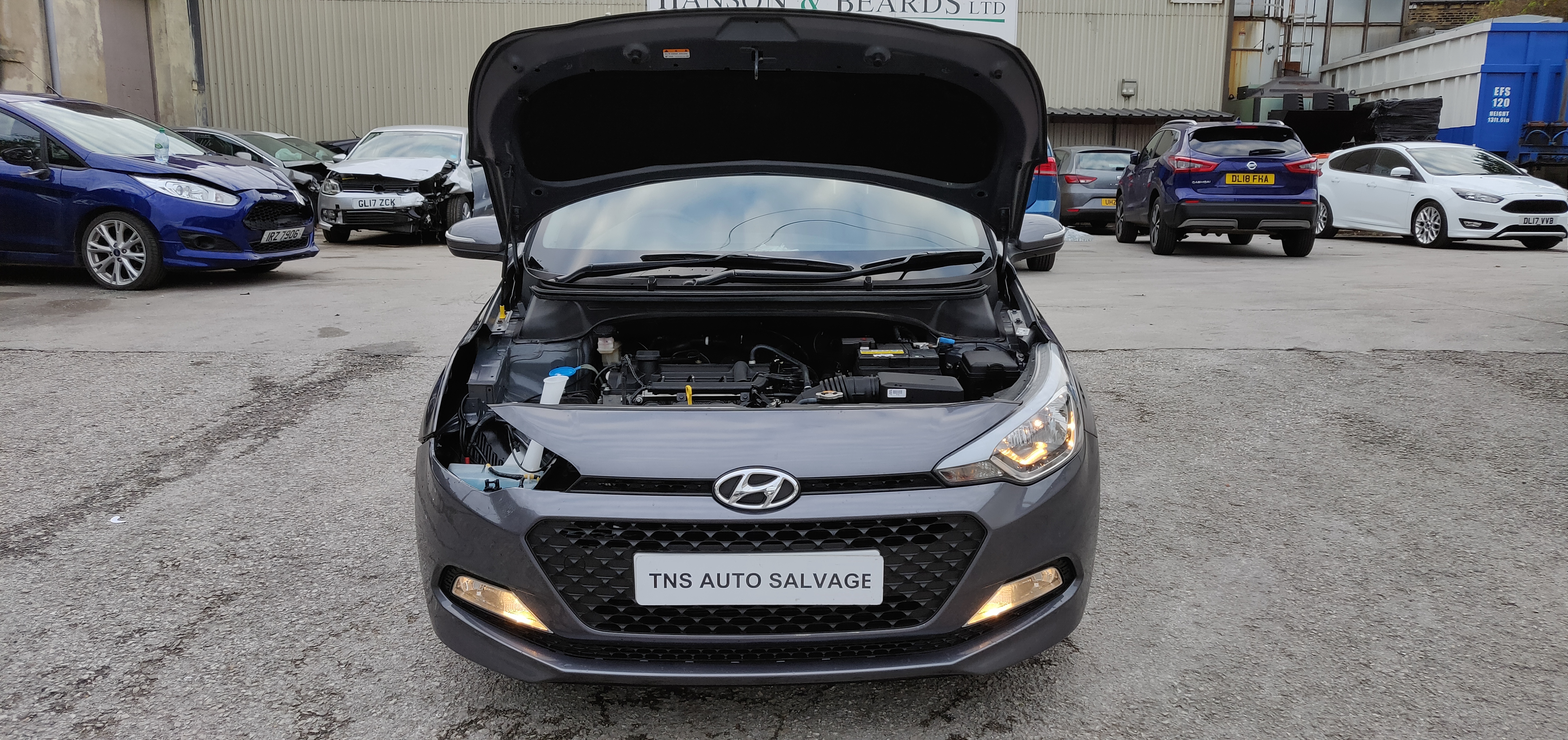 2017 67 HYUNDAI i20 1.2L SE MPI CAT S DAMAGED SALVAGE