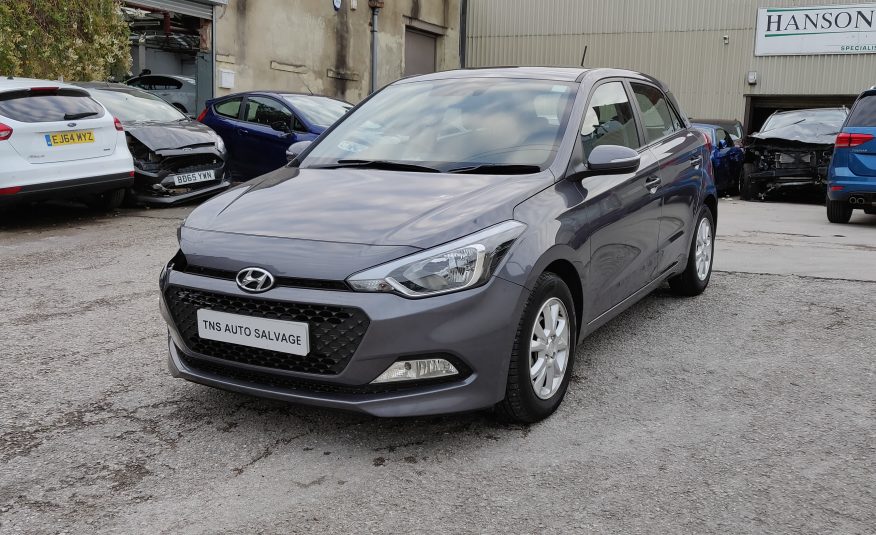 2017 67 HYUNDAI i20 1.2L SE MPI CAT S DAMAGED SALVAGE