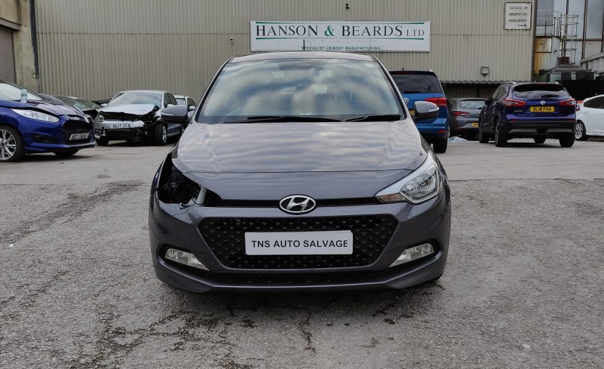 2017 67 HYUNDAI i20 1.2L SE MPI CAT S DAMAGED SALVAGE