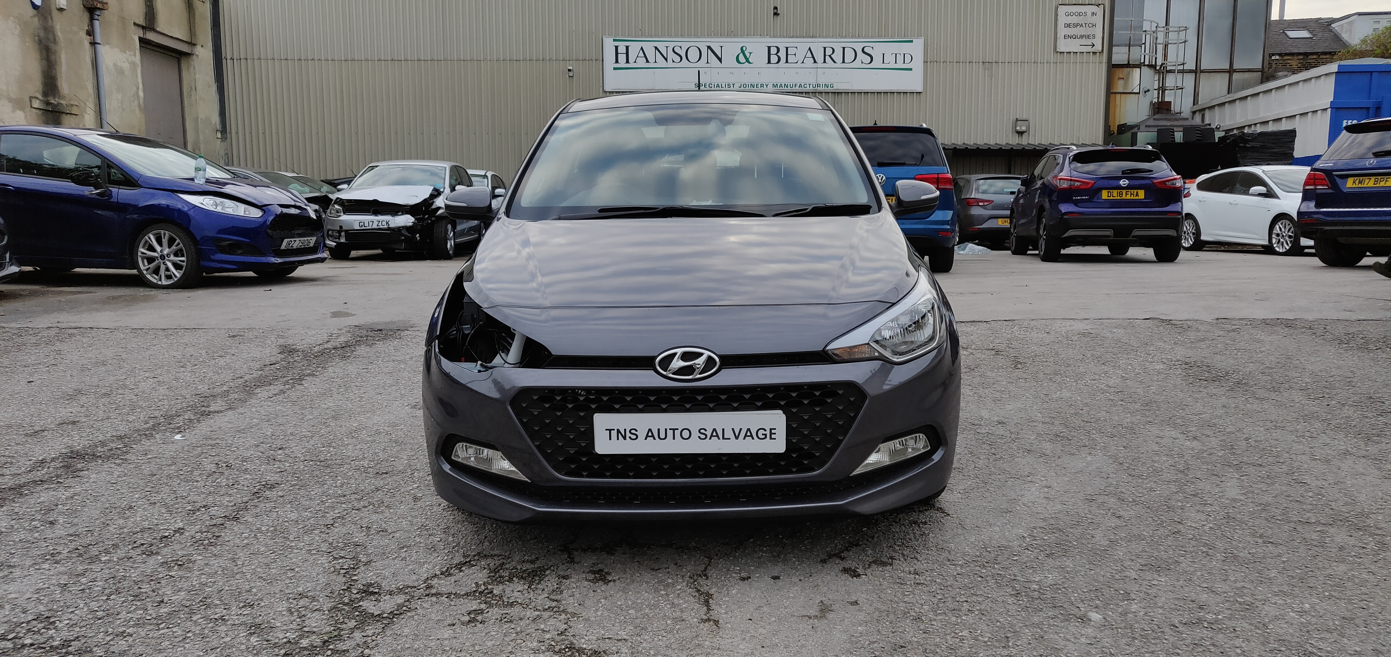 2017 67 HYUNDAI i20 1.2L SE MPI CAT S DAMAGED SALVAGE