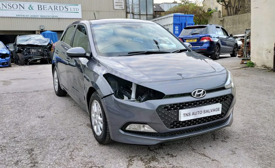 2017 67 HYUNDAI i20 1.2L SE MPI CAT S DAMAGED SALVAGE