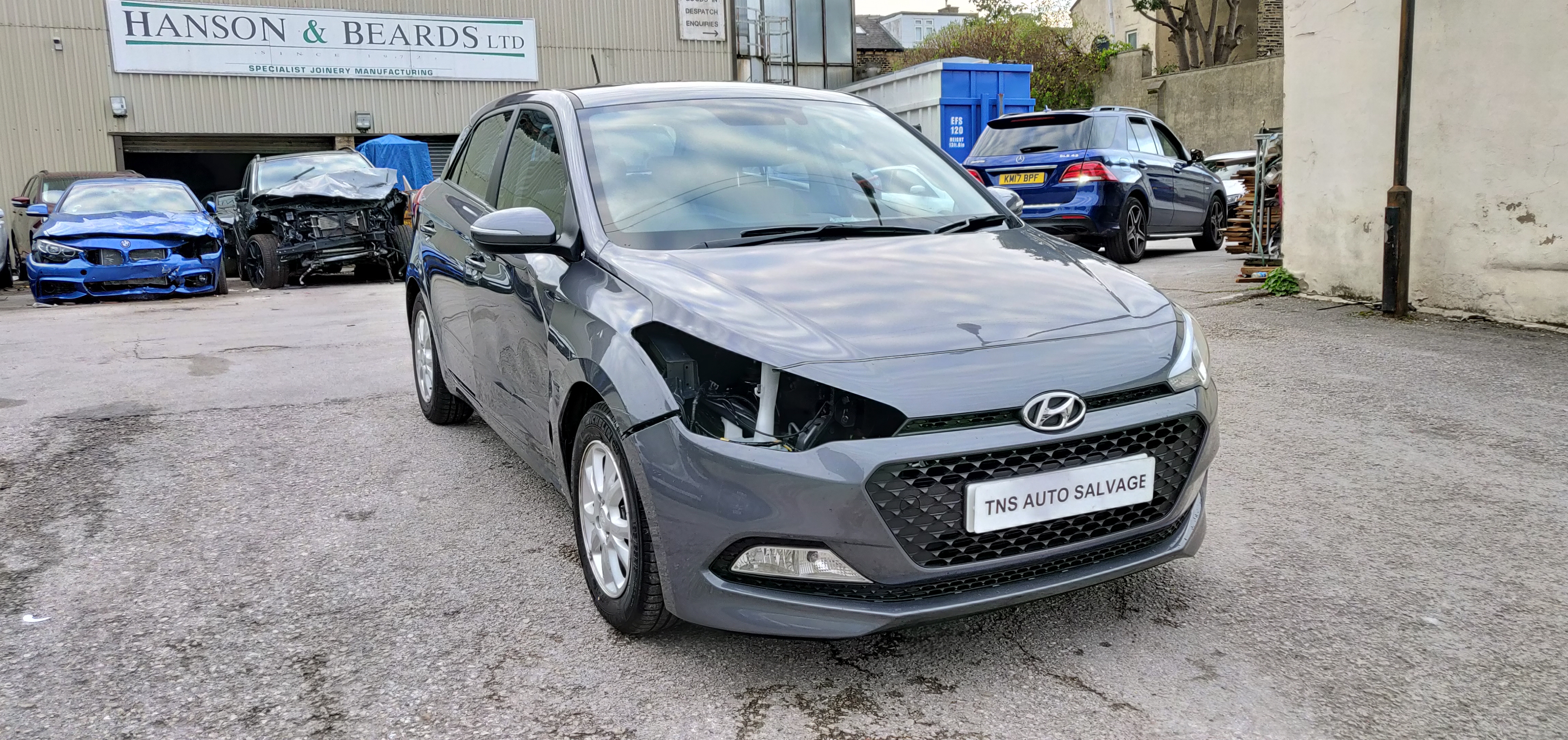 2017 67 HYUNDAI i20 1.2L SE MPI CAT S DAMAGED SALVAGE