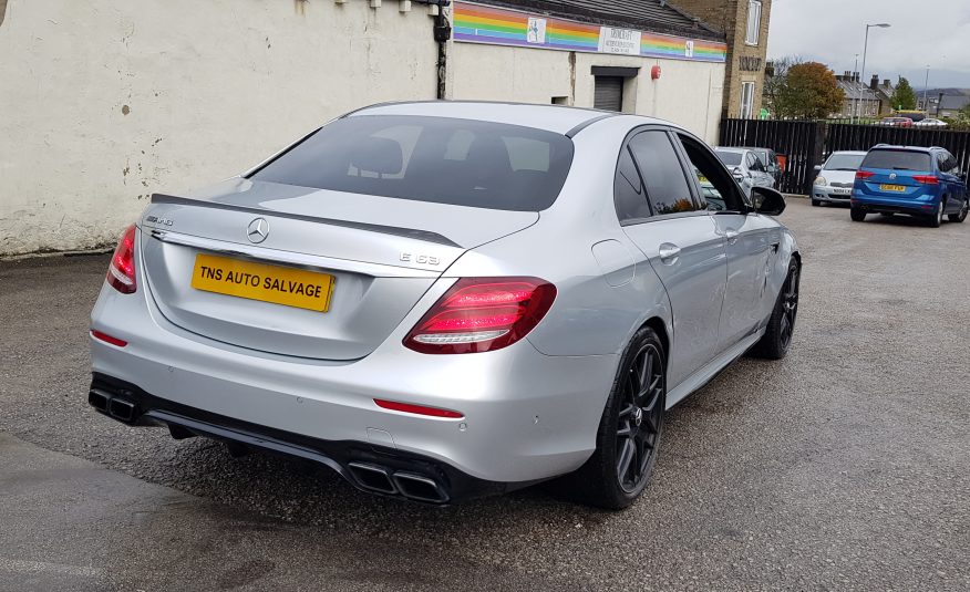 2017 67 MERCEDES-BENZ E CLASS E63 AMG 4 MATIC+ AUTO UNRECORDED DAMAGED SALVAGE