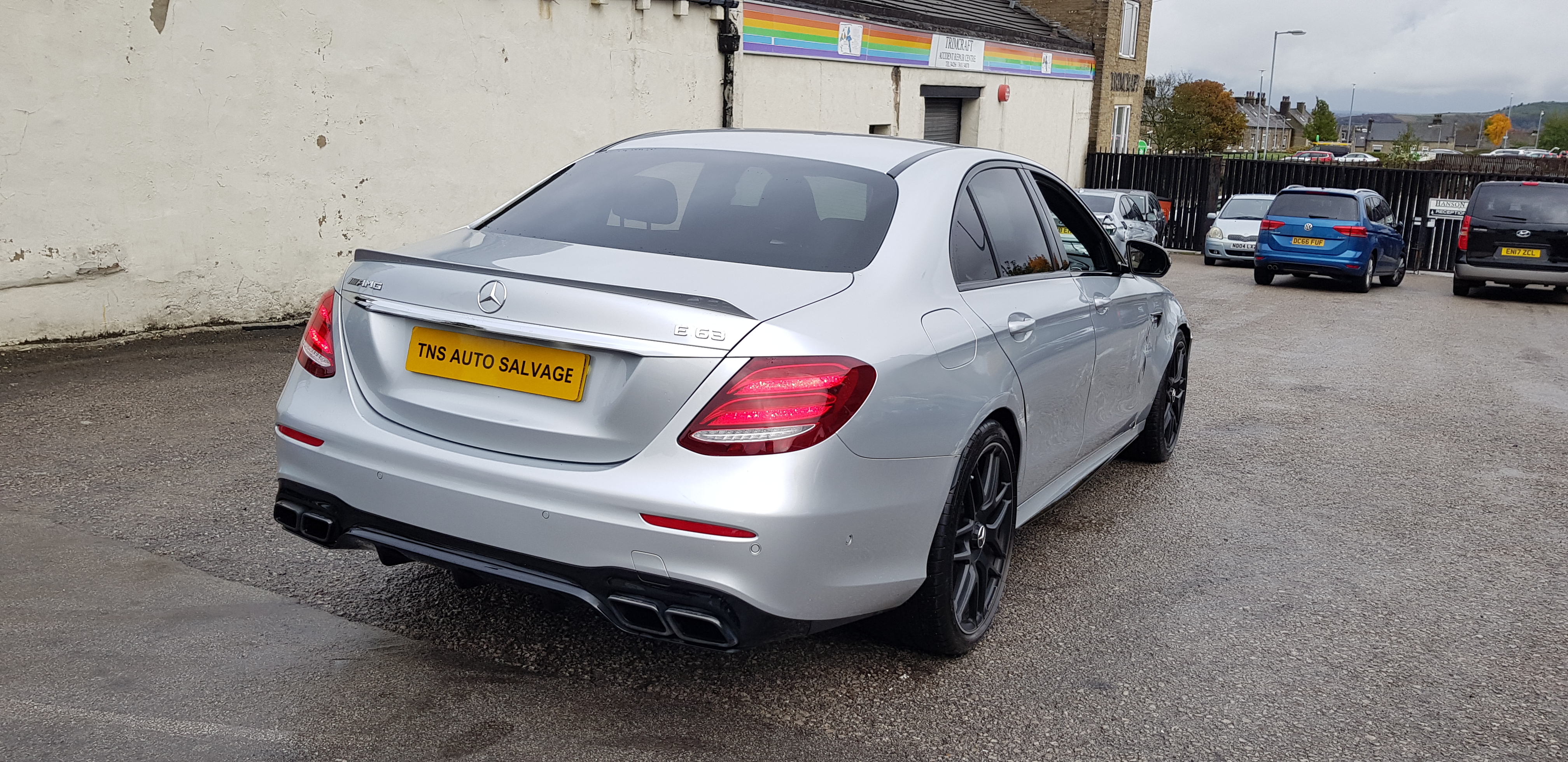 2017 67 MERCEDES-BENZ E CLASS E63 AMG 4 MATIC+ AUTO UNRECORDED DAMAGED SALVAGE