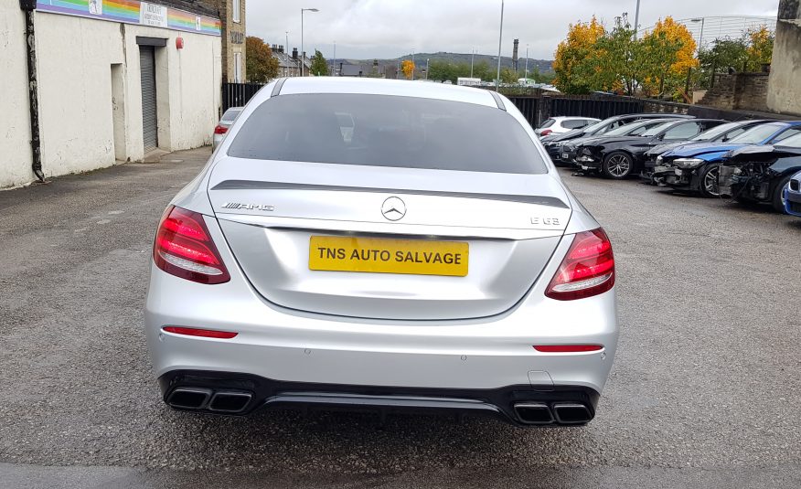 2017 67 MERCEDES-BENZ E CLASS E63 AMG 4 MATIC+ AUTO UNRECORDED DAMAGED SALVAGE