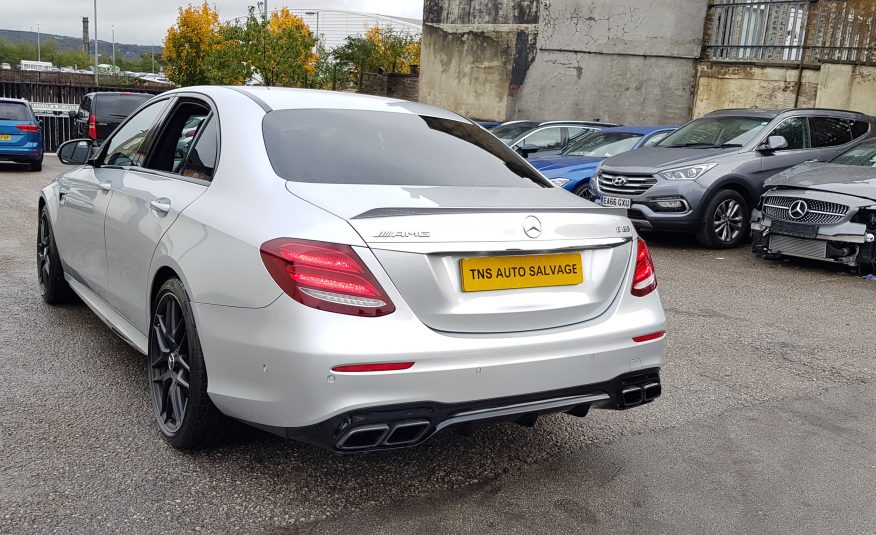 2017 67 MERCEDES-BENZ E CLASS E63 AMG 4 MATIC+ AUTO UNRECORDED DAMAGED SALVAGE