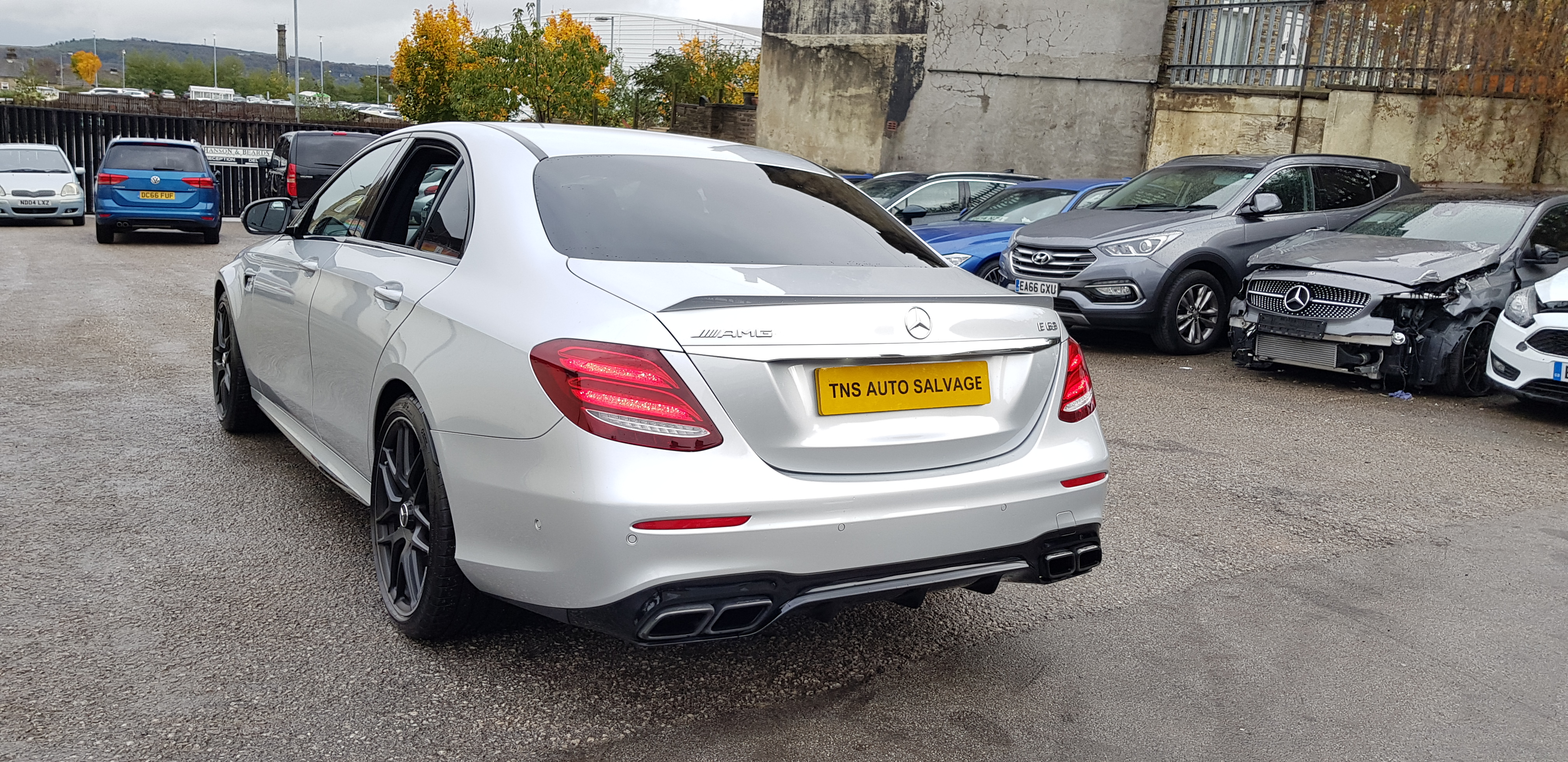 2017 67 MERCEDES-BENZ E CLASS E63 AMG 4 MATIC+ AUTO UNRECORDED DAMAGED SALVAGE