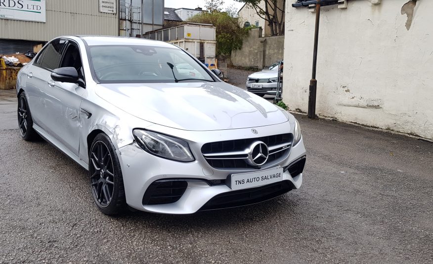 2017 67 MERCEDES-BENZ E CLASS E63 AMG 4 MATIC+ AUTO UNRECORDED DAMAGED SALVAGE