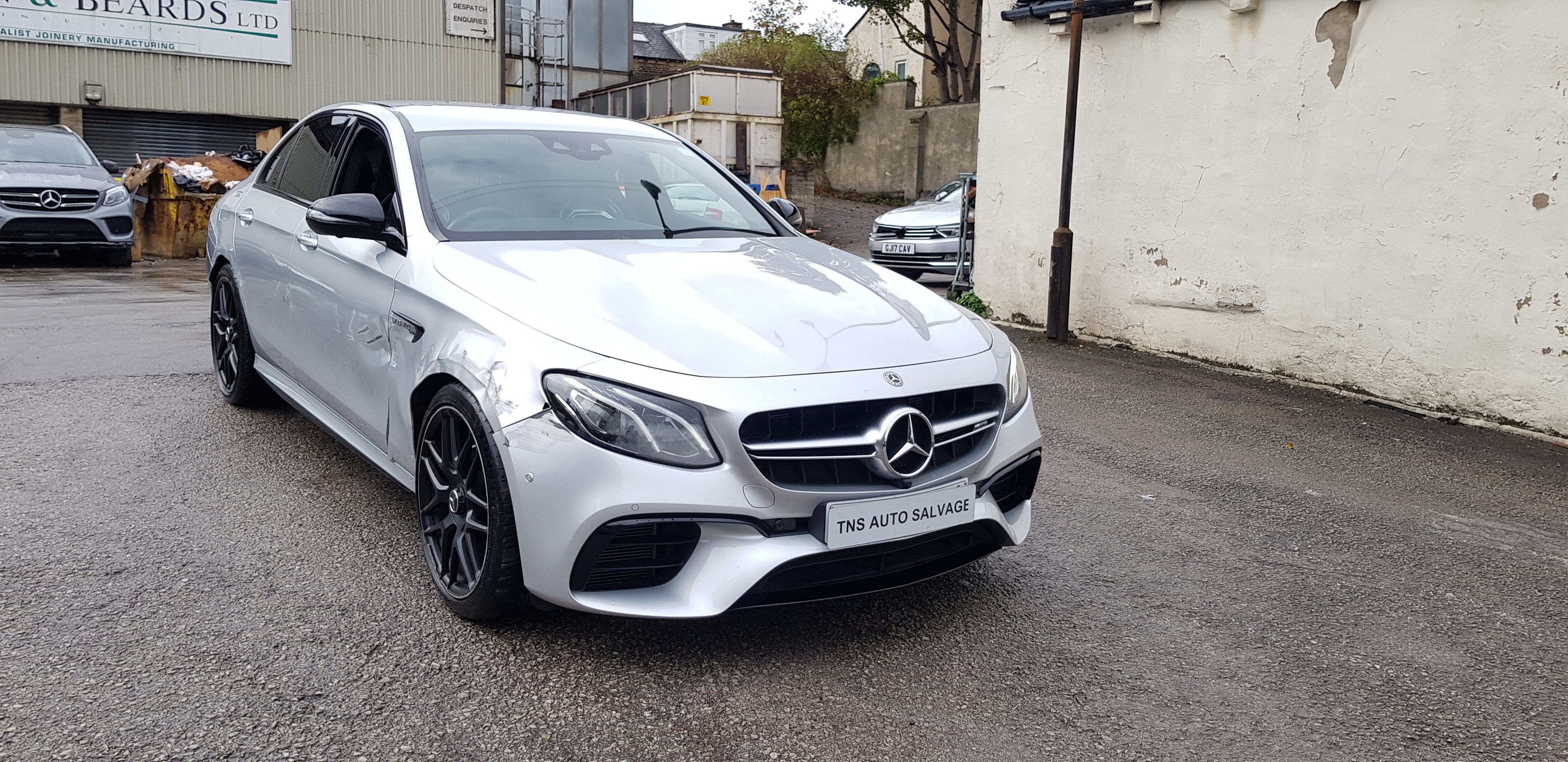 2017 67 MERCEDES-BENZ E CLASS E63 AMG 4 MATIC+ AUTO UNRECORDED DAMAGED SALVAGE