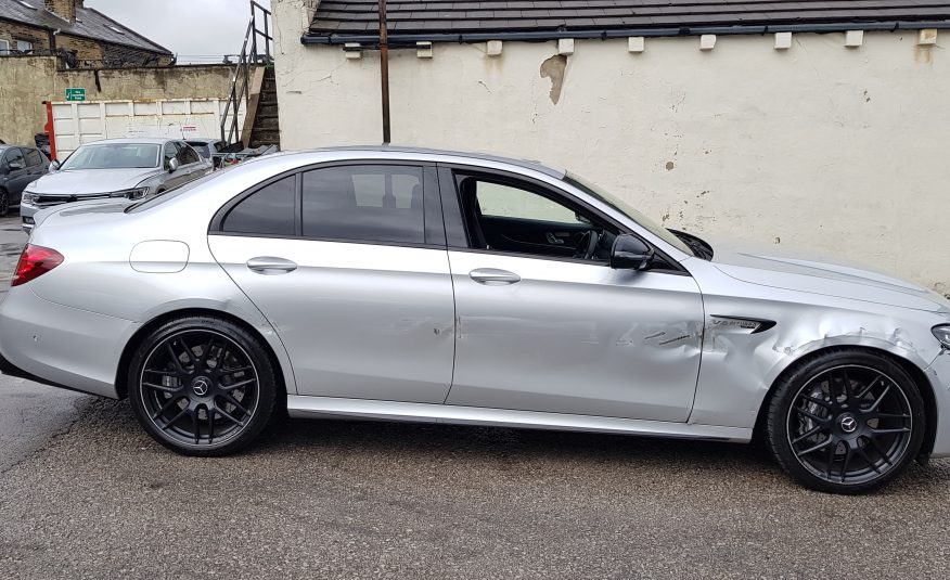 2017 67 MERCEDES-BENZ E CLASS E63 AMG 4 MATIC+ AUTO UNRECORDED DAMAGED SALVAGE