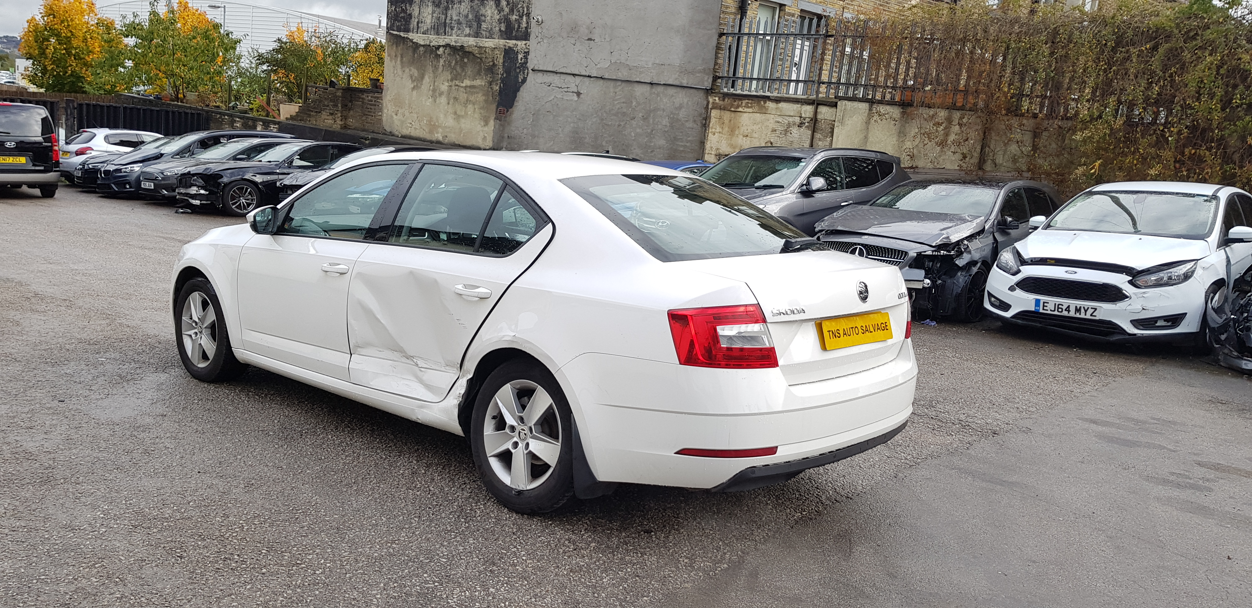 2017 17 SKODA OCTAVIA SE 1.4 TSI CAT S DAMAGED SALVAGE