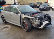 2017 67 AUDI RS3 2.5 TFSI SPORTBACK S TRONIC QUATTRO UNRECORDED DAMAGED SALVAGE