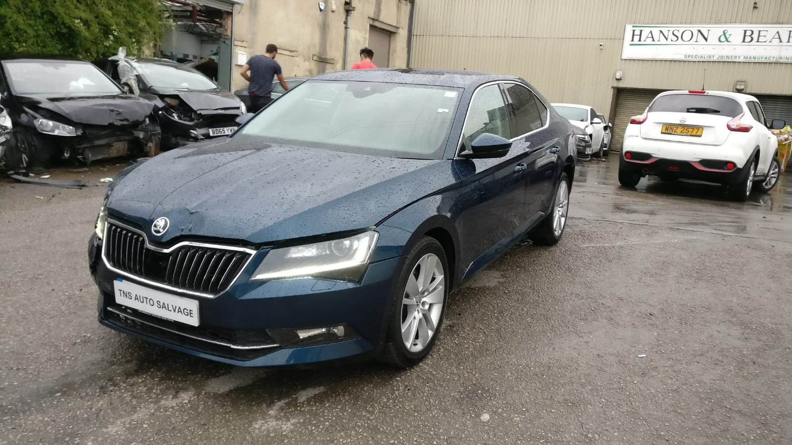 2017 SKODA SUPERB SE L EXECUTIVE 2.0 TDI UNRECORDED DAMAGED SALVAGE