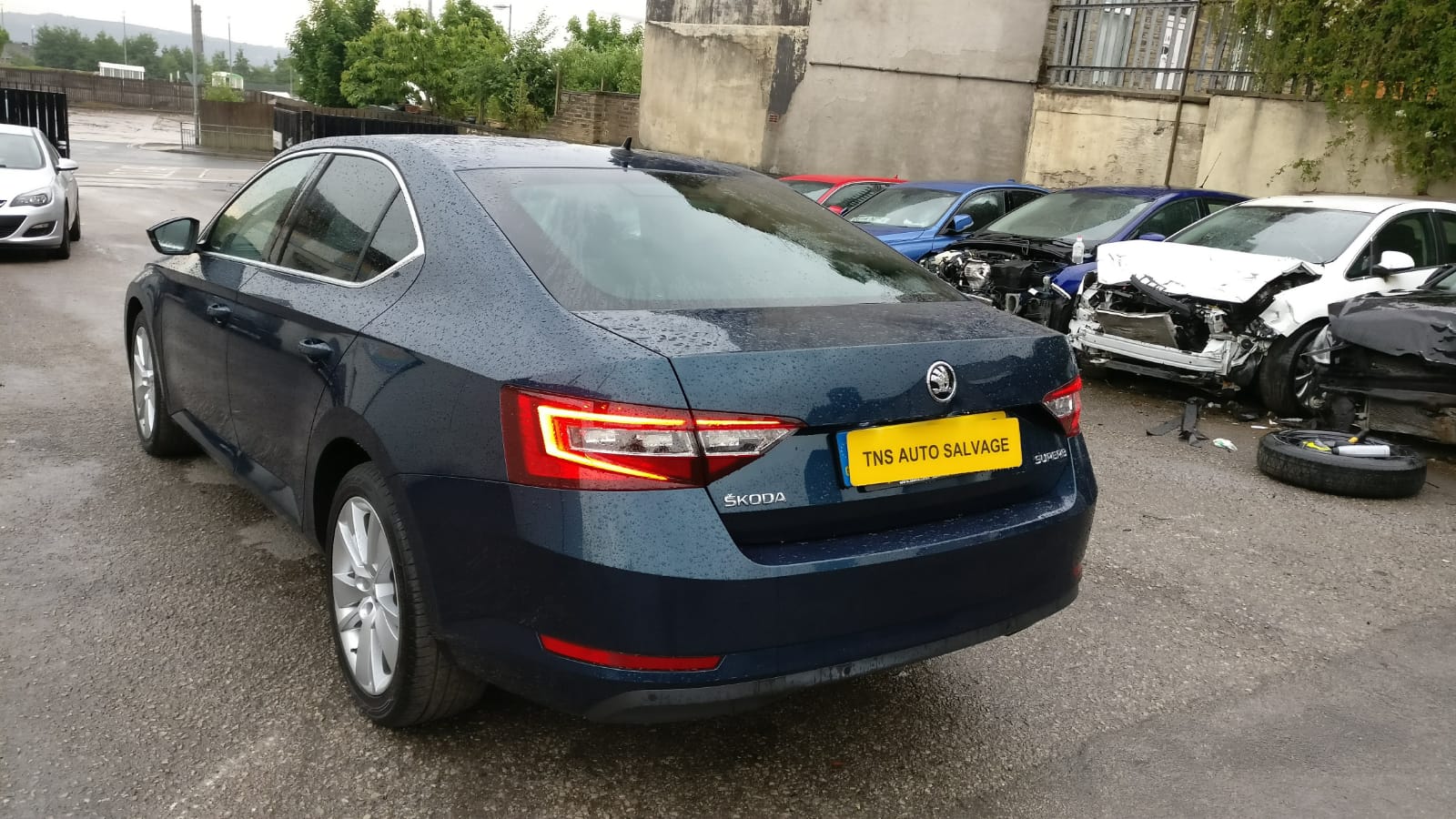 2017 SKODA SUPERB SE L EXECUTIVE 2.0 TDI UNRECORDED DAMAGED SALVAGE