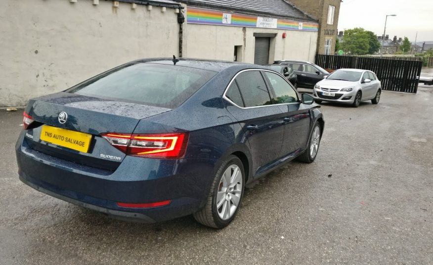 2017 SKODA SUPERB SE L EXECUTIVE 2.0 TDI UNRECORDED DAMAGED SALVAGE