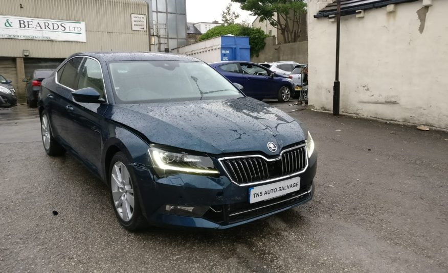 2017 SKODA SUPERB SE L EXECUTIVE 2.0 TDI UNRECORDED DAMAGED SALVAGE