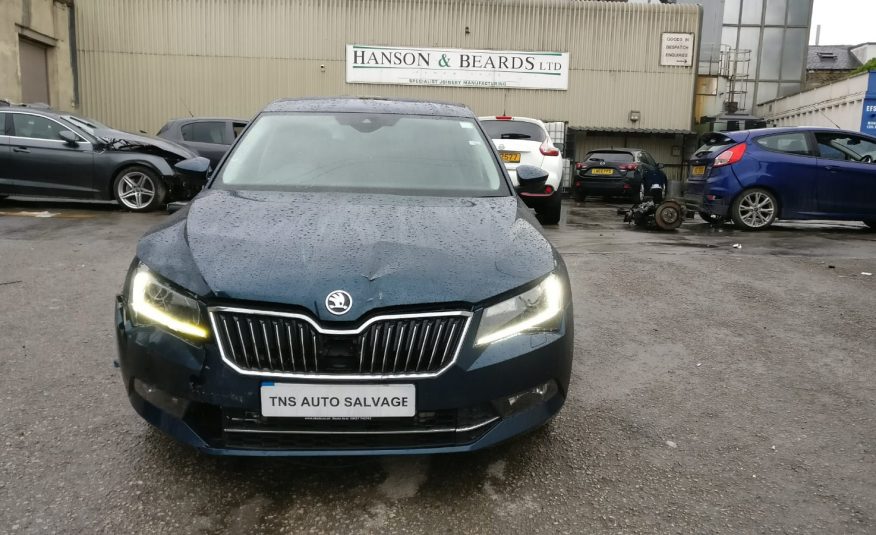 2017 SKODA SUPERB SE L EXECUTIVE 2.0 TDI UNRECORDED DAMAGED SALVAGE