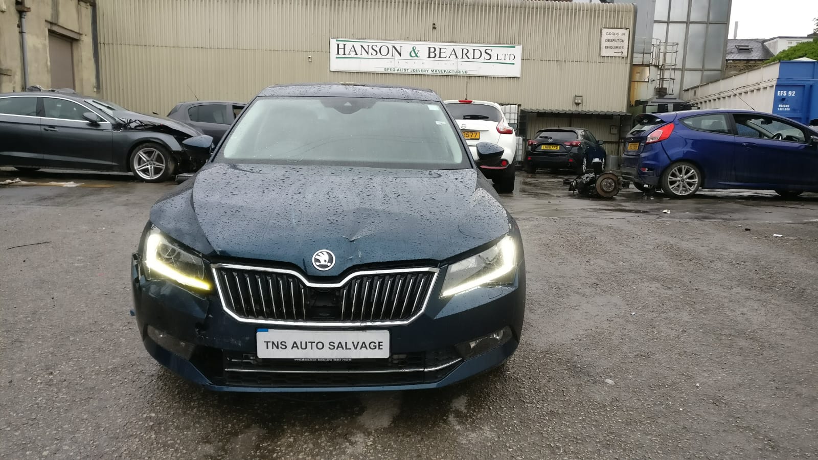 2017 SKODA SUPERB SE L EXECUTIVE 2.0 TDI UNRECORDED DAMAGED SALVAGE