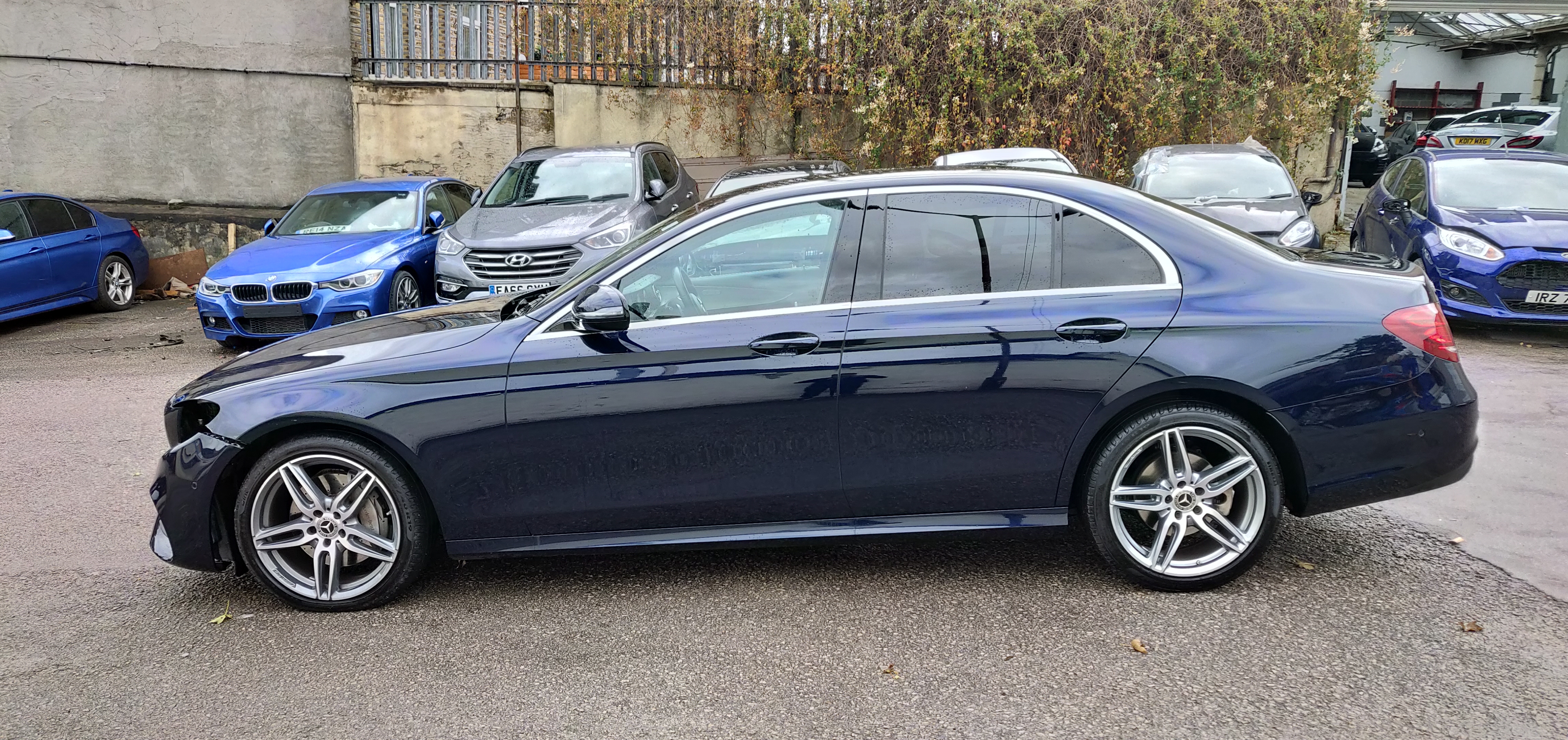 2018 MERCEDES-BENZ E CLASS E220D AMG LINE AUTO UNRECORDED DAMAGED SALVAGE