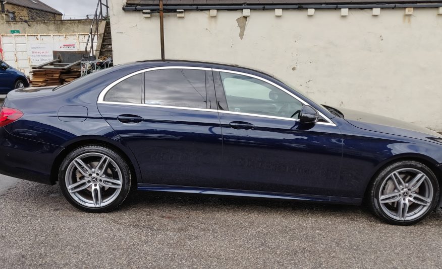 2018 MERCEDES-BENZ E CLASS E220D AMG LINE AUTO UNRECORDED DAMAGED SALVAGE